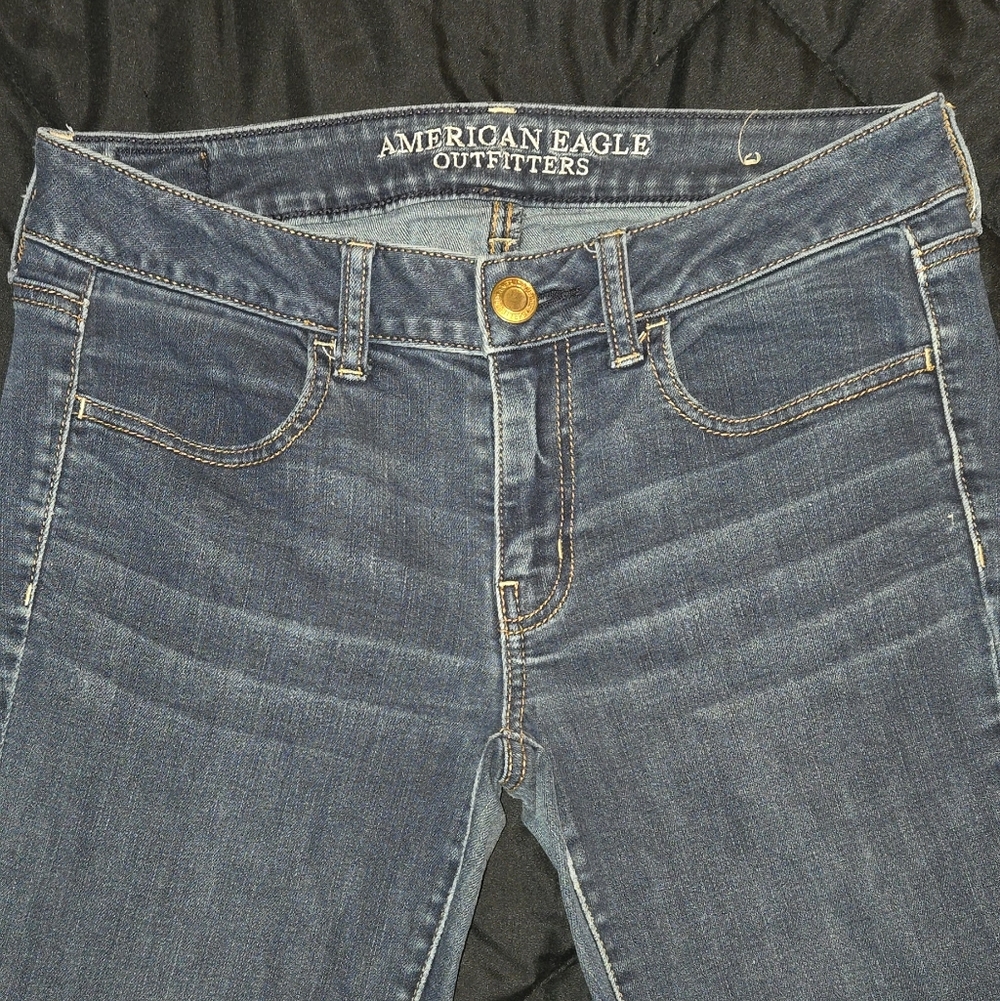 American Eagle Outfitters High Rise Indigo Jeans